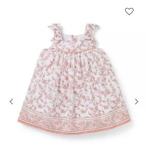 JANIE AND JACK NWT The Floral Fresco Baby Dress Set Floral Boho Sz 6-12 Months